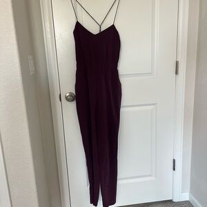 ASOS Plum Strappy Jumpsuit​
